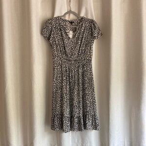 NWT ✨ Talbots Leopard Print Classic Dress